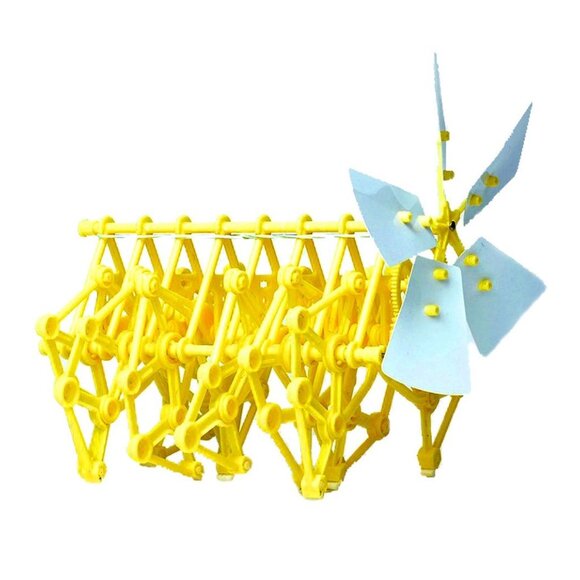 NEW STEM Wind Power Automaton Toy Science Energy Project Craft Kit Brand new FAS - Picture 11 of 16